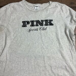 PINK Victoria's Secret Heather Gray Tee